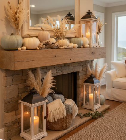 Bringing Autumn's Embrace to Your Coastal Home: A Farmhouse-Inspired Fall Decor Guide