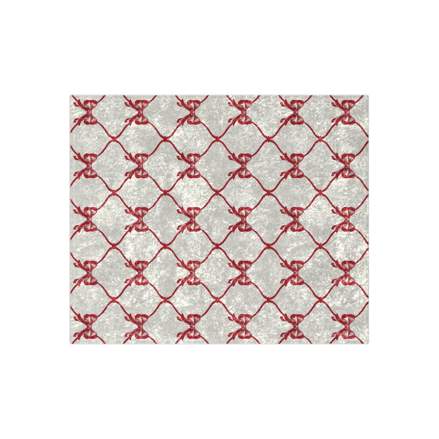 Red Velvet Christmas Blanket & Throw | Holiday Home Decor