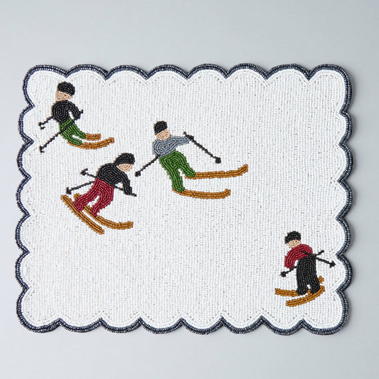 Winter Ski Resort Christmas Placemats