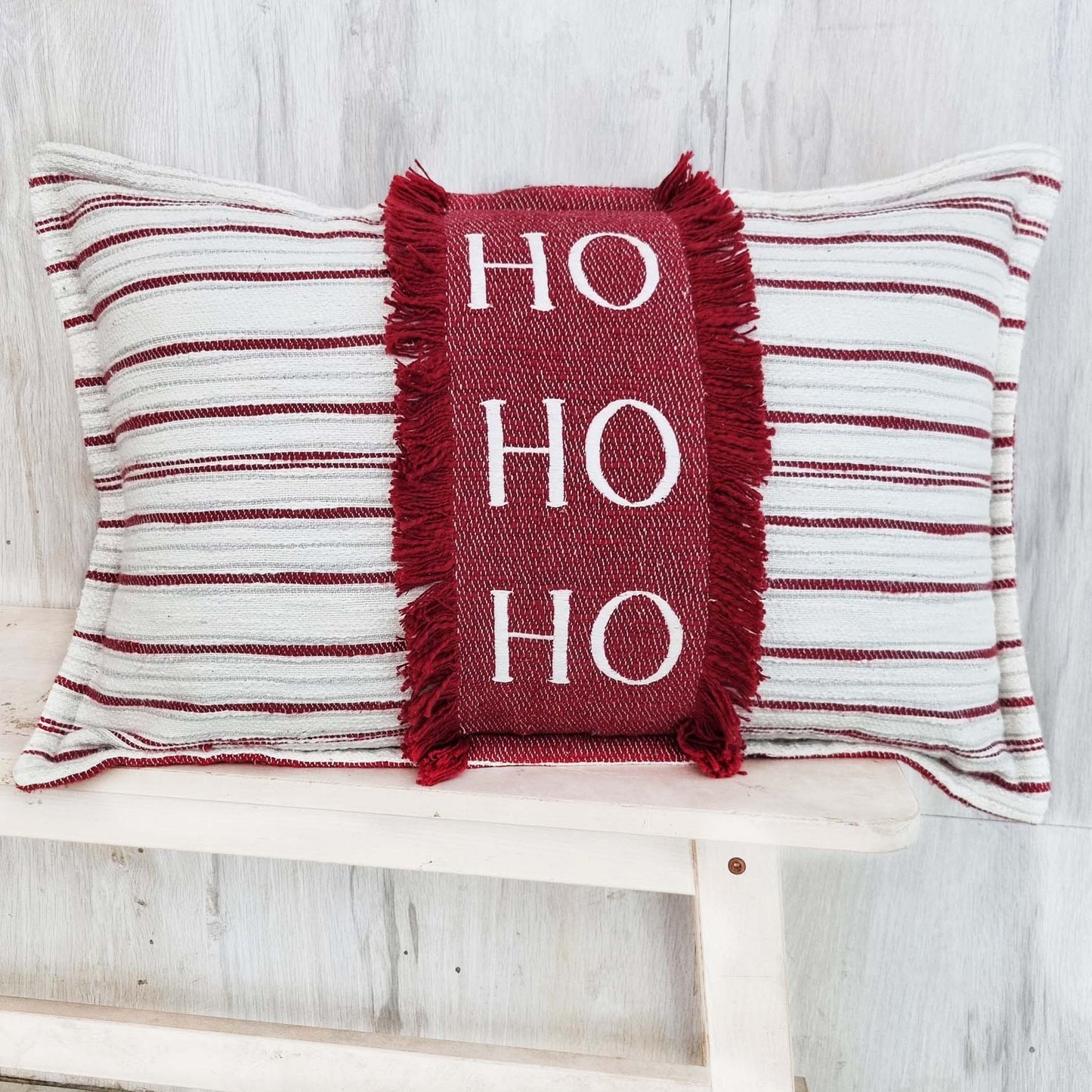 Christmas Throw Pillow- HoHoHo 14" x 24"