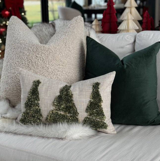 Christmas Tree Pillow Cover