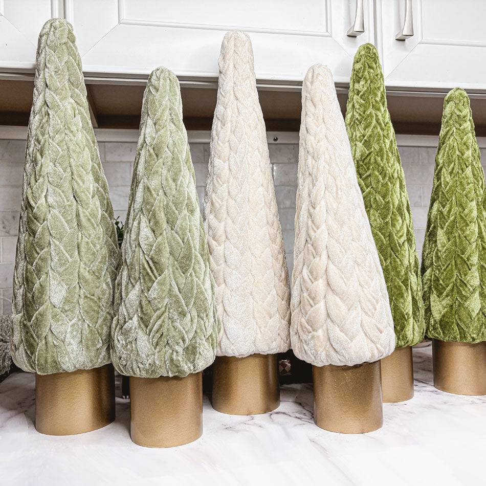 Velvet Christmas Tree Decor