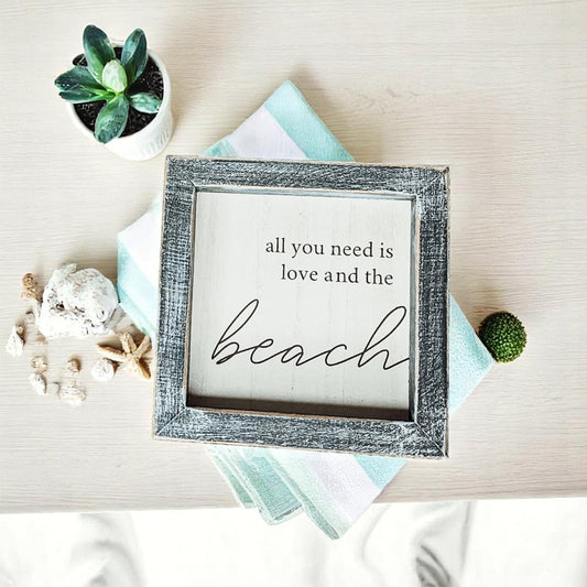 Love & Beach Sign