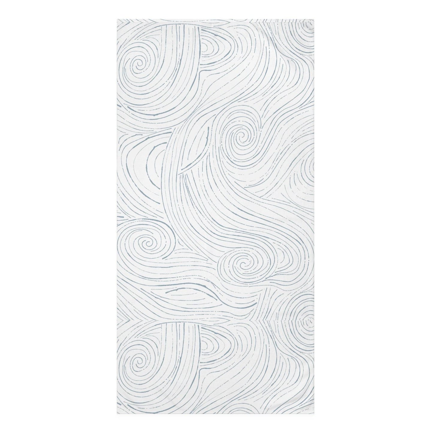 Soft coastal bath towel for a beachy feel, perfect for relaxing in your coastal-inspired bathroom.