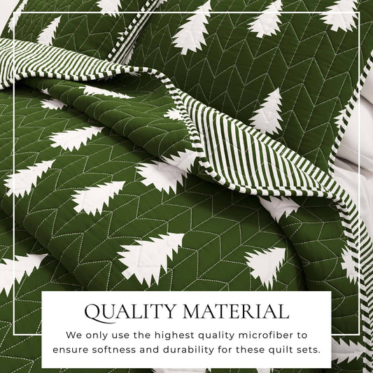 3 Piece Lodge Printed Quilt - Arrowhead