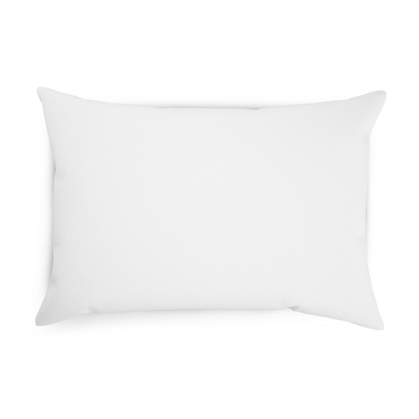 Blue and white lifesaver throw pillow for coastal home