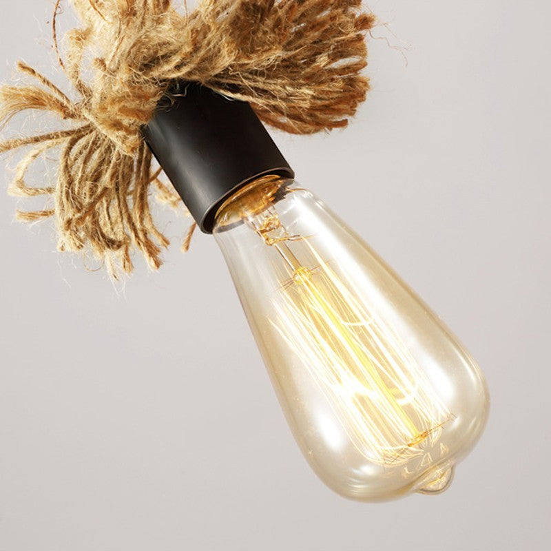 Hemp Rope Chandelier
