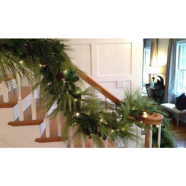 6' Faux Long Needle Pine Garland