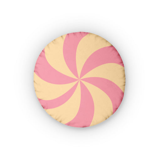 Whimsical Custom Shaped Pillows, Candy Swirl Cushion, Decorative Throw Pillow, Fun Home Decor, Gift for Kids
