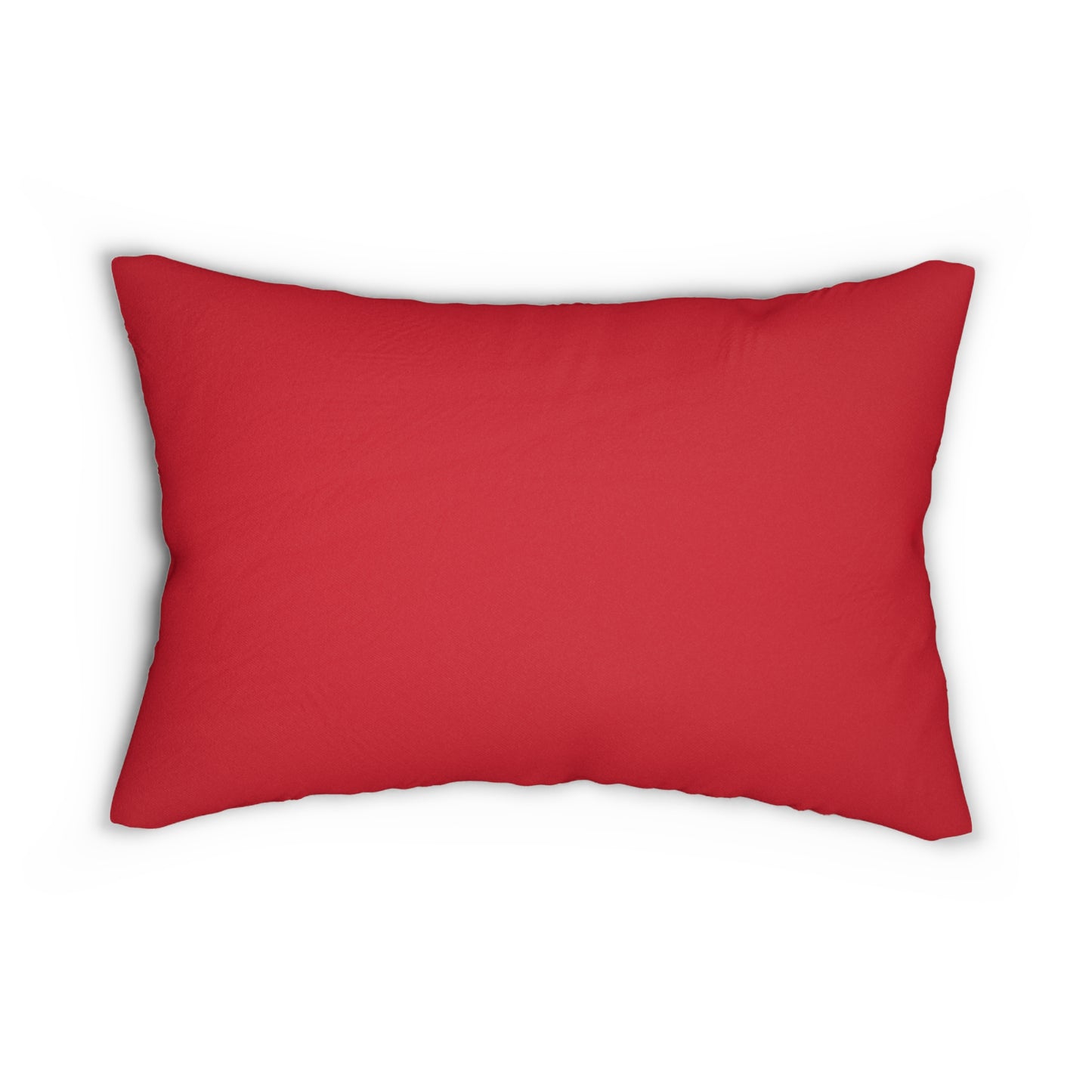 Merry & Bright Red Lumbar Pillow