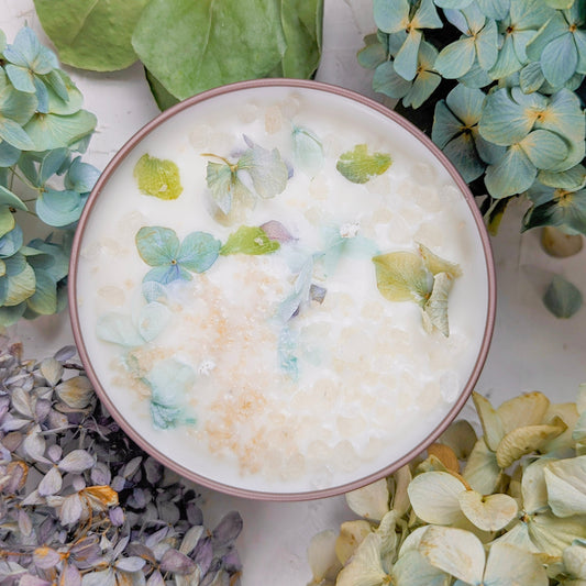 By The Sea Hydrangea Sea Salt Candle