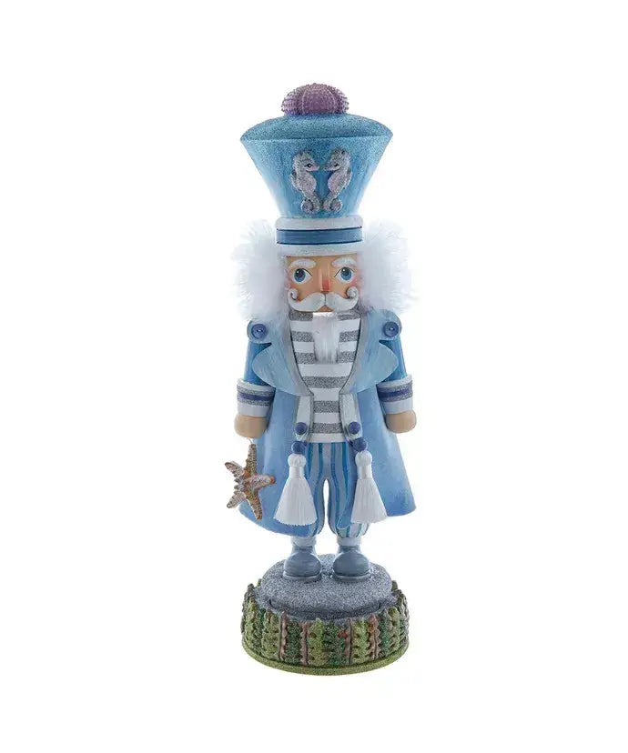 Kurt Adler 18-inch Hollywood Nutcrackers Nautical Nutcracker on a white background.