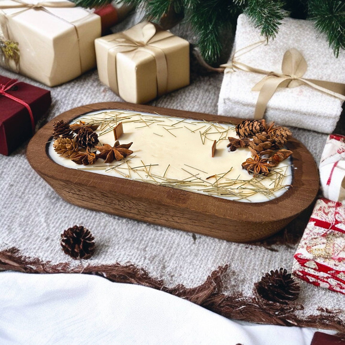 Frankincense & Cedar Woodwick Bowl Candle