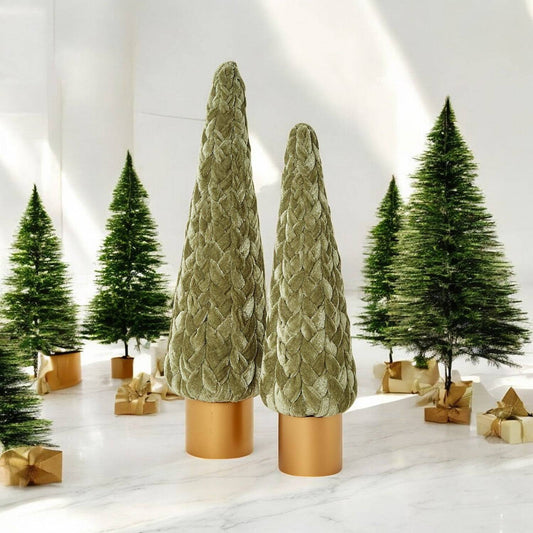 Velvet Christmas Tree Decor