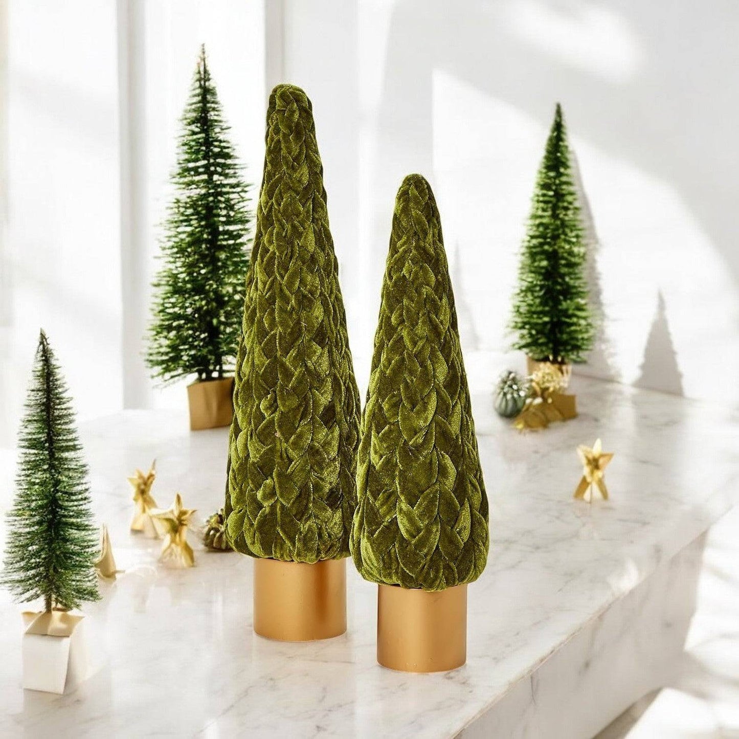 Velvet Christmas Tree Decor