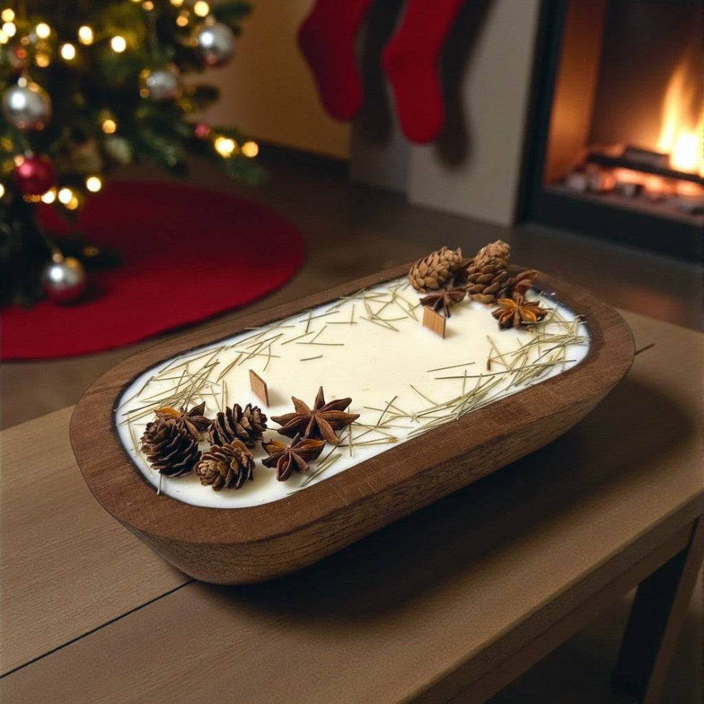 Frankincense & Cedar Woodwick Bowl Candle