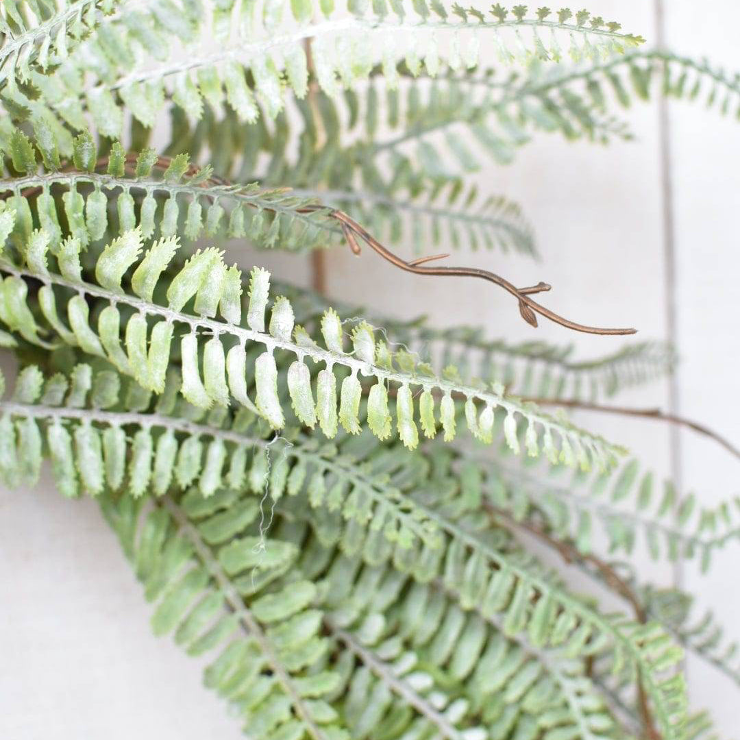24" Faux Forest Fern Wreath