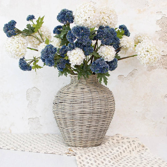 Handwoven Wicker Willow Vase