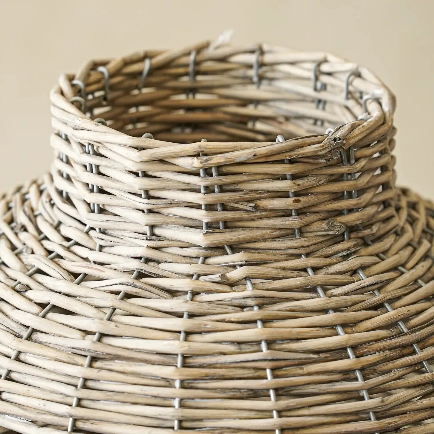 Handwoven Wicker Willow Vase