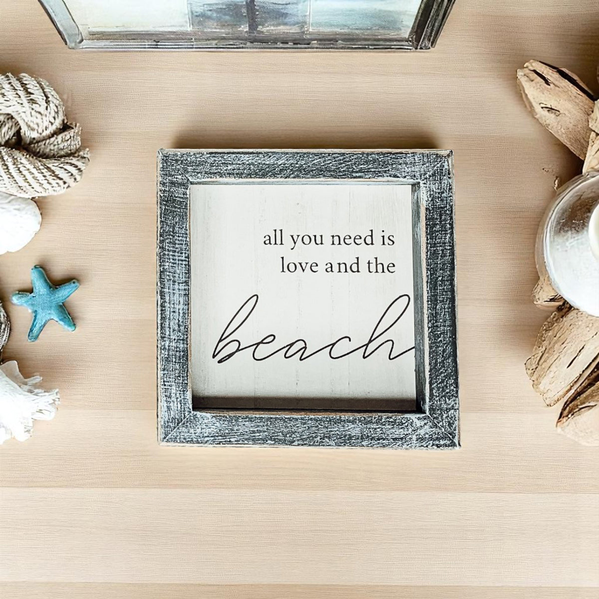 Love & Beach Sign