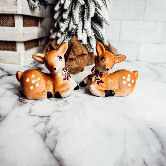 Reindeer Salt & Pepper Shakers