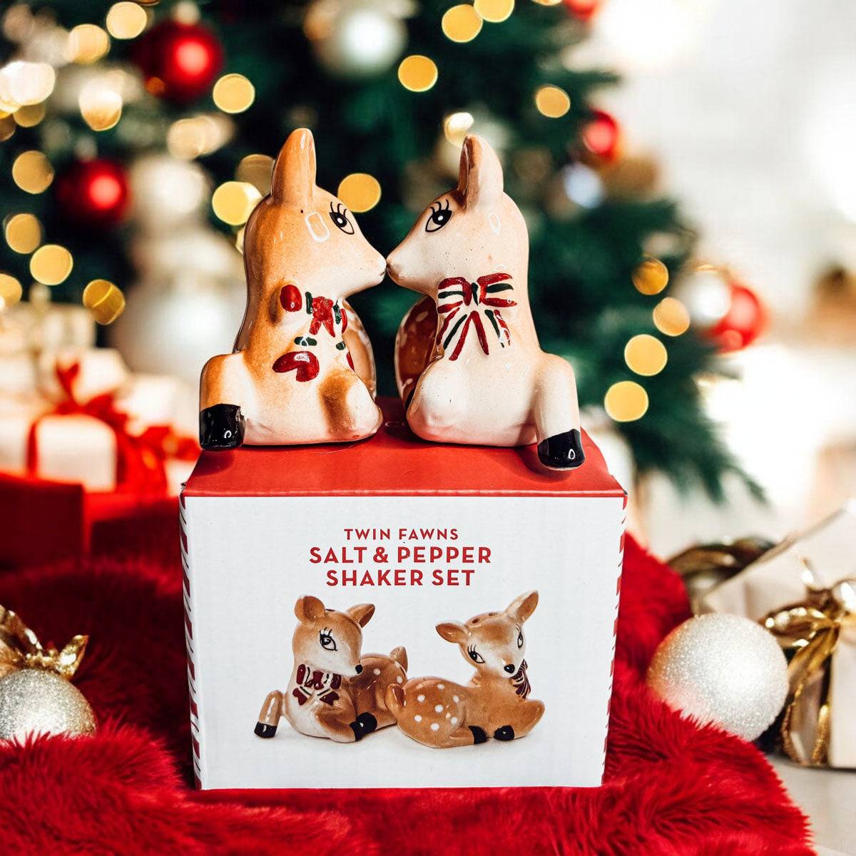 Reindeer Salt & Pepper Shakers