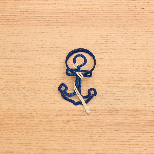 Handwoven Nautical Anchor Napkin Rings (Set of 4)