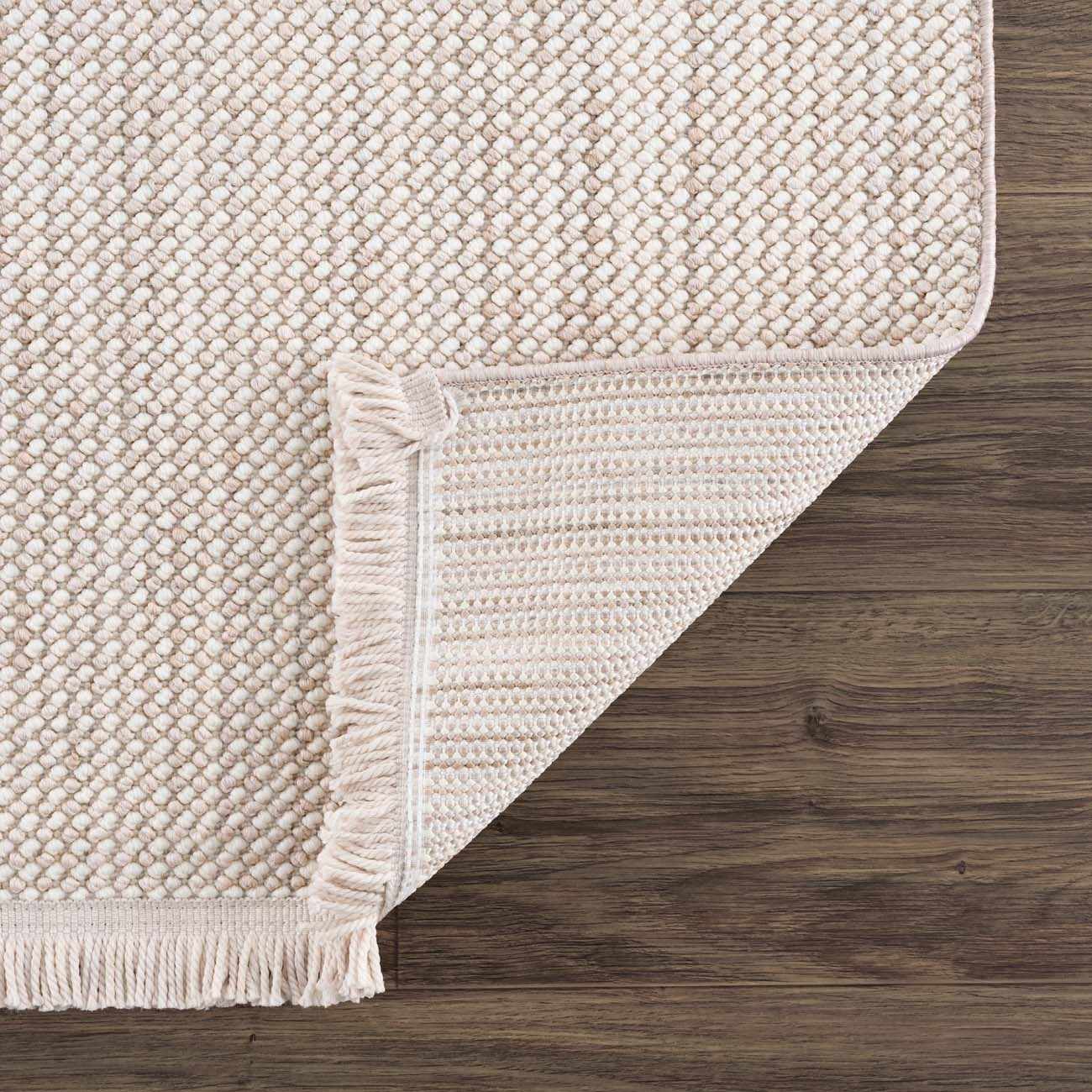 Beige & Brown Farmhouse Rug