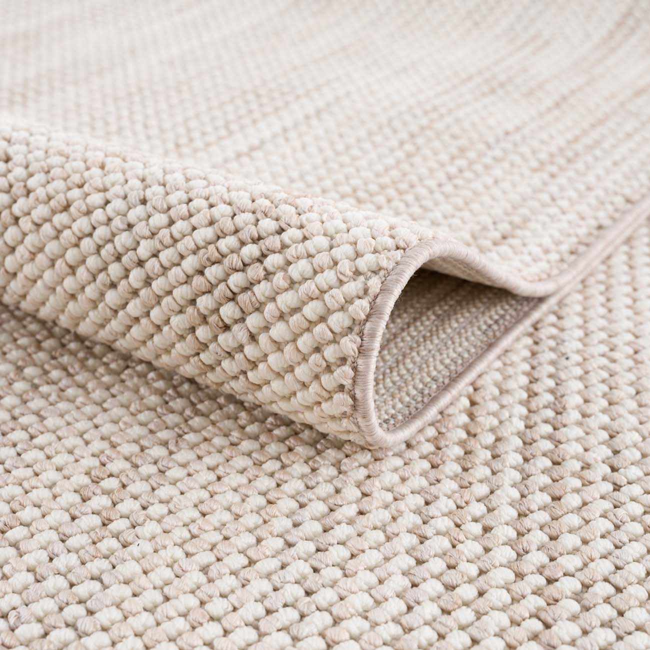 Beige & Brown Farmhouse Rug