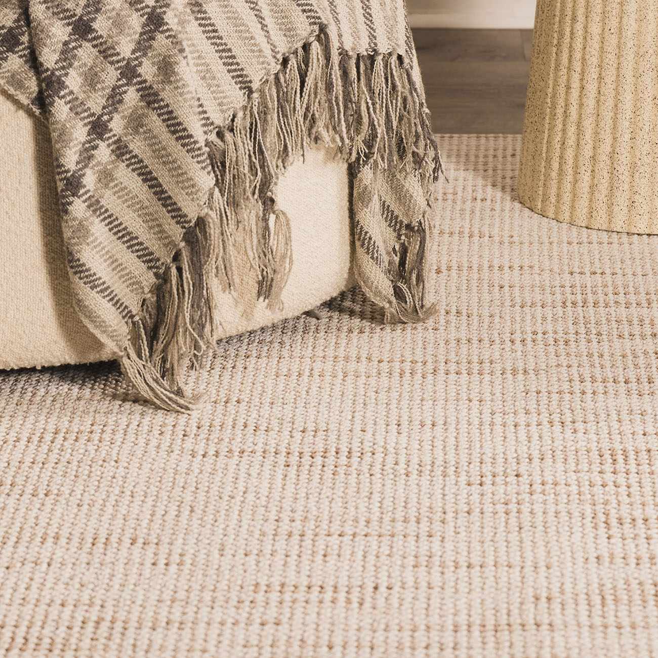 Beige & Brown Farmhouse Rug