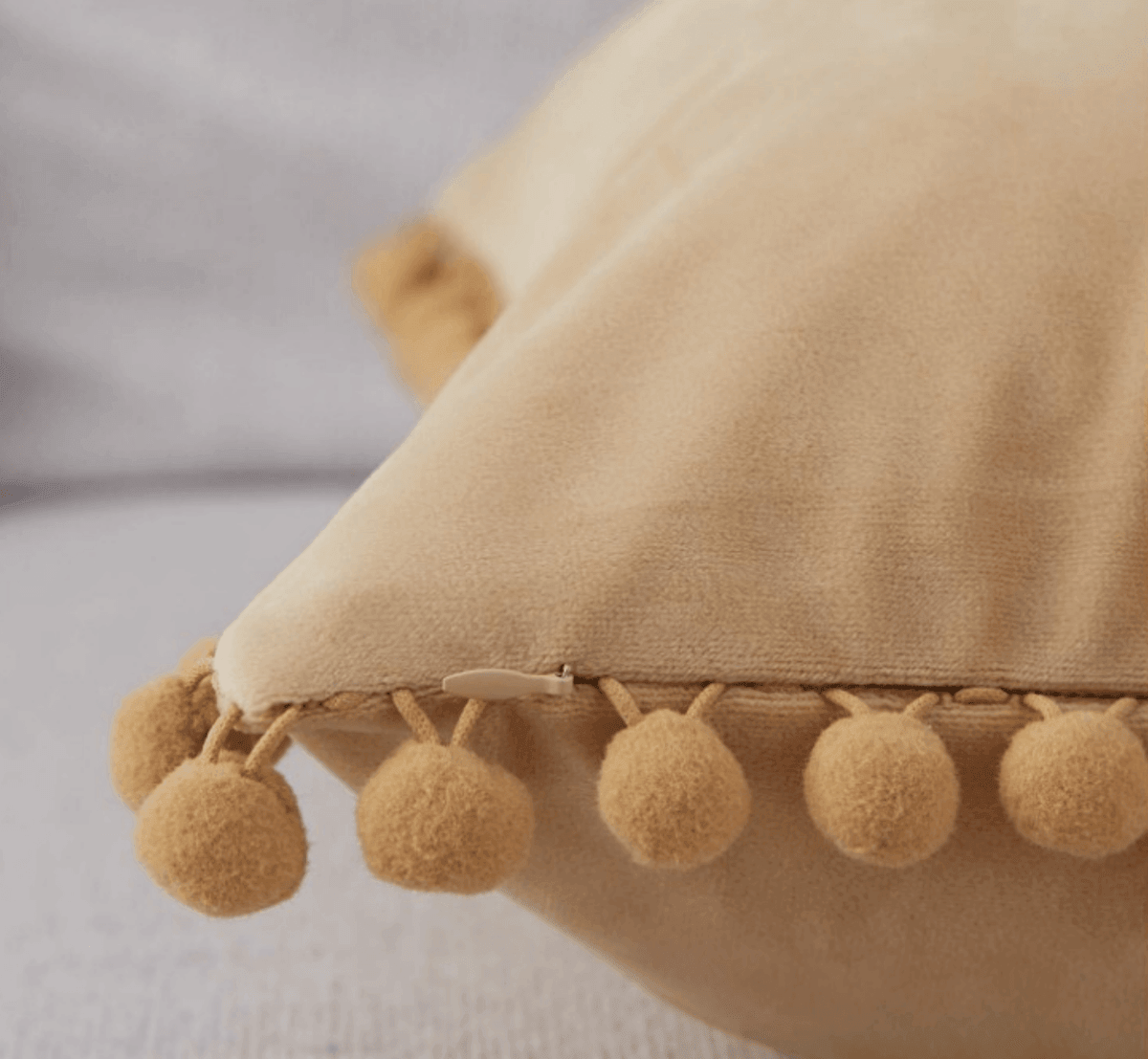 Plush Pom Pom Pillows