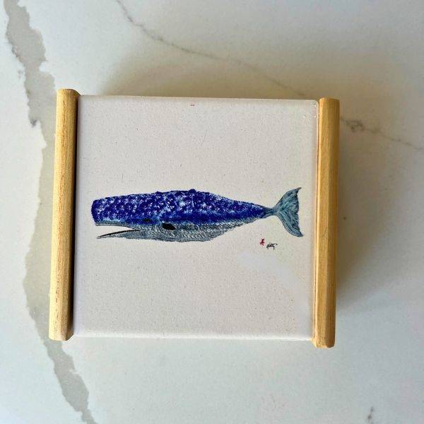 Whale Coaster Set