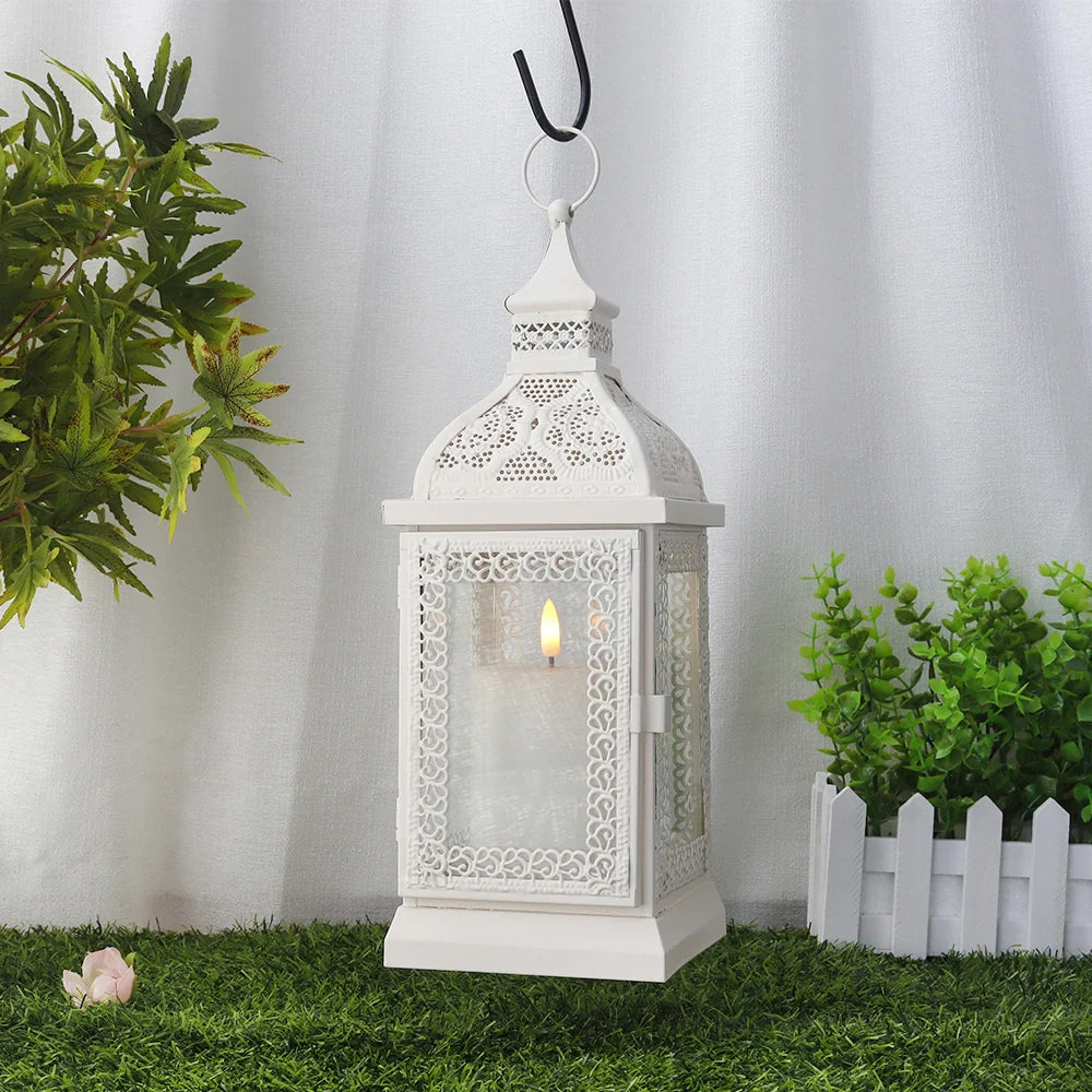 19'' Cream Hanging Lantern