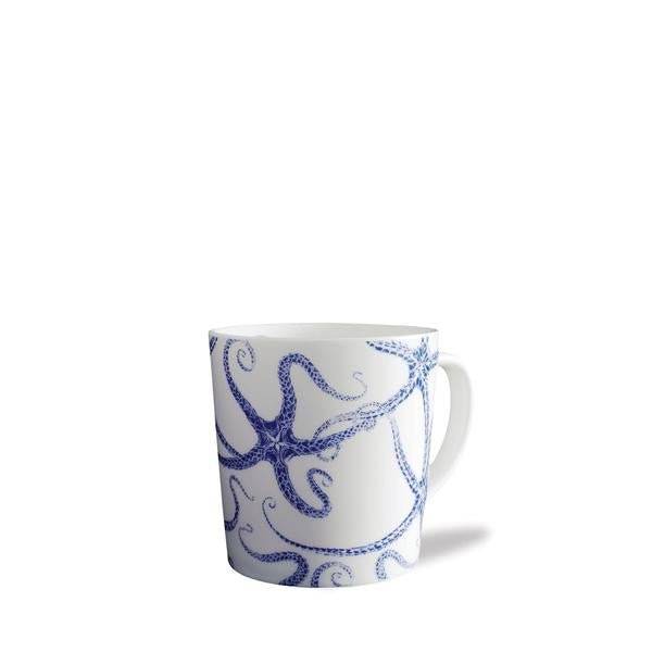 Coastal Blue Starfish Porcelain Dinnerware