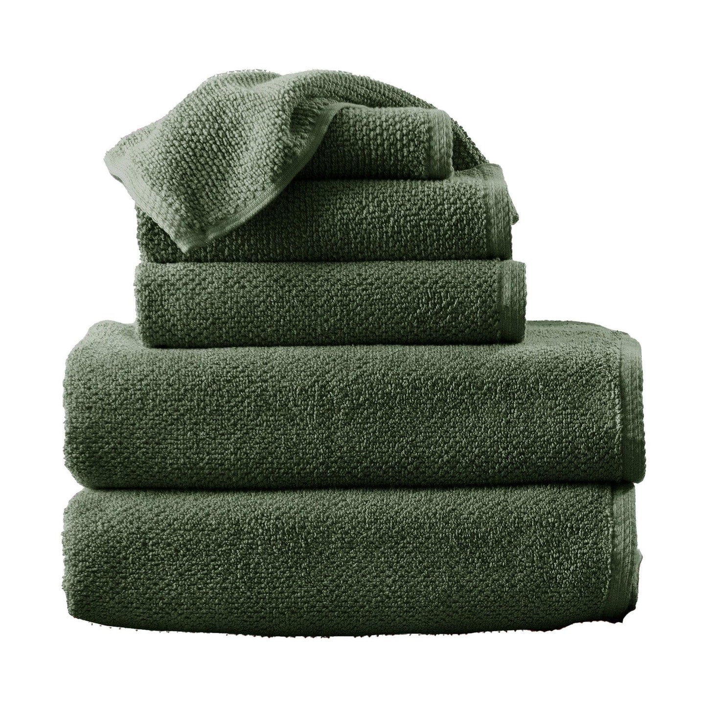 Cotton Textured Bath Towel Set