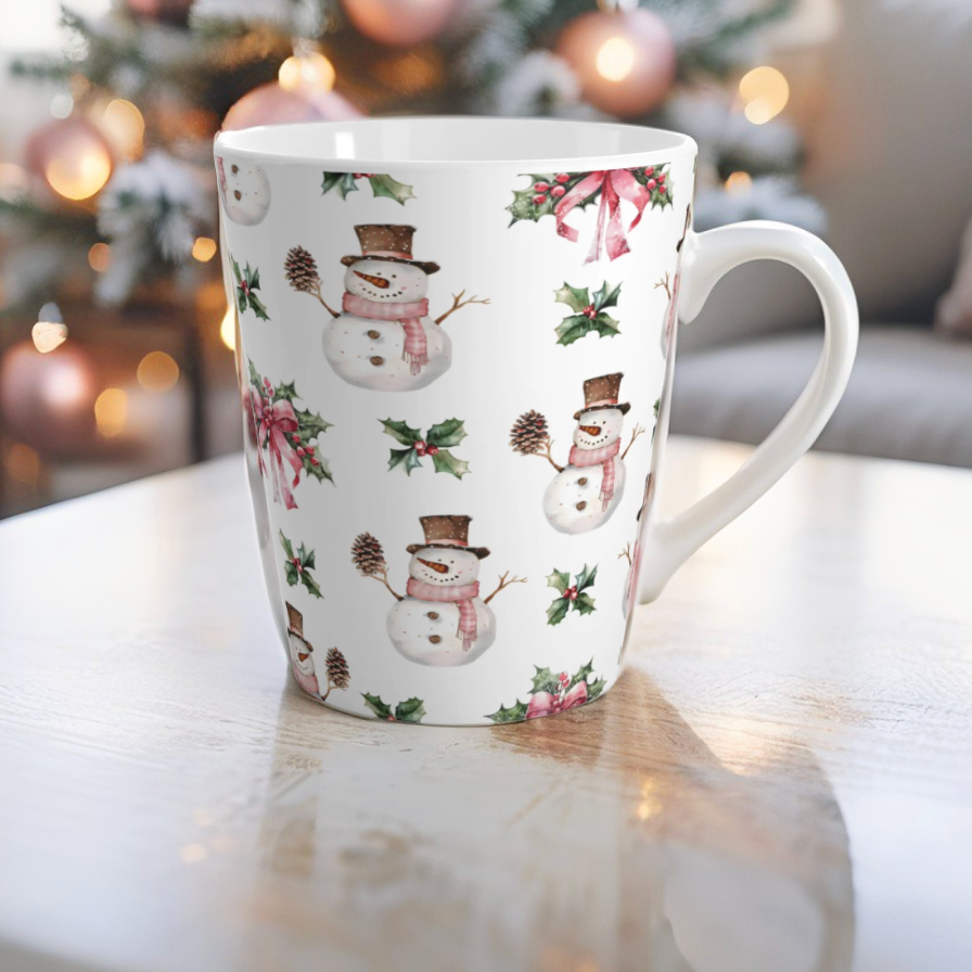 Snowman Latte Mug