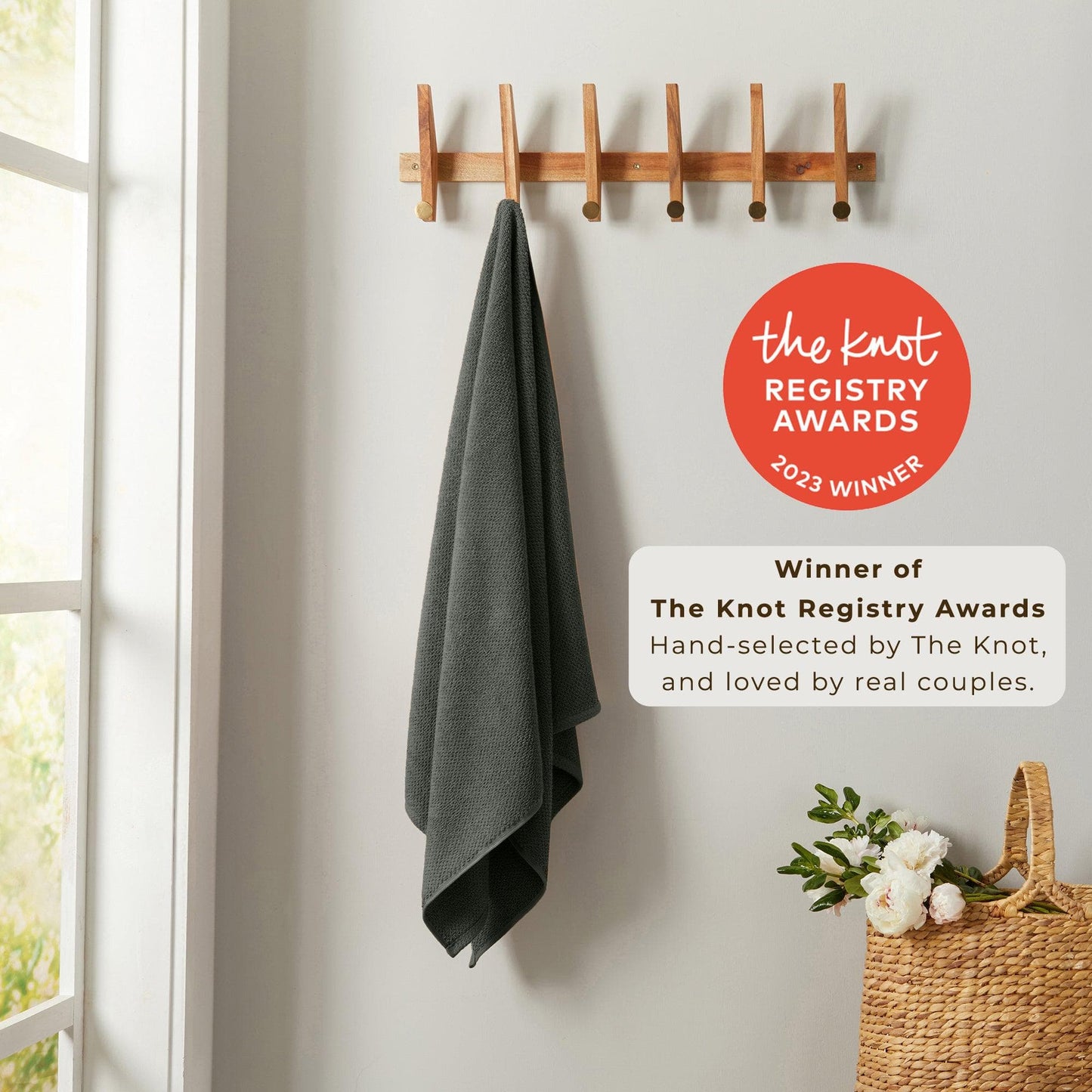 Cotton Textured Bath Towel Set