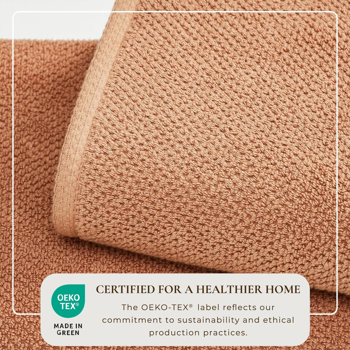 Cotton Textured Bath Towel Set