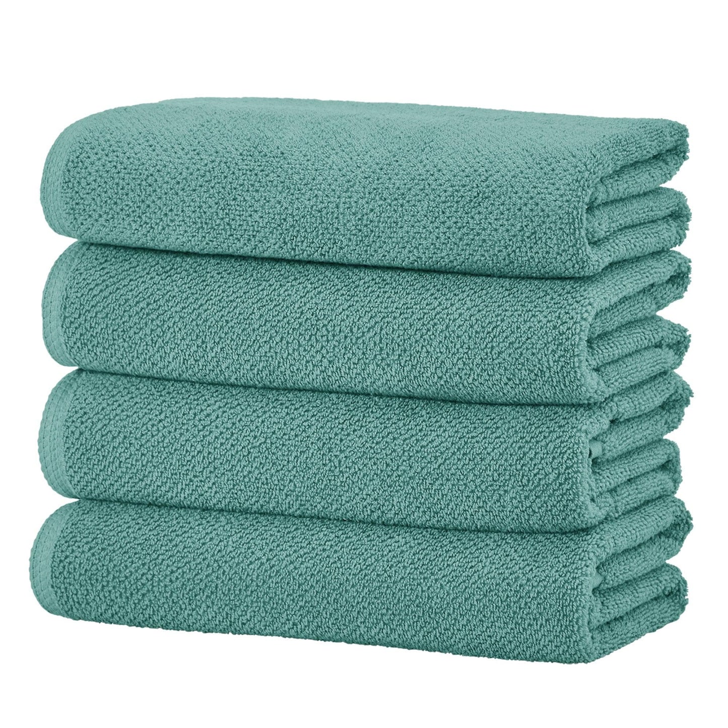 Cotton Textured Bath Towel Set
