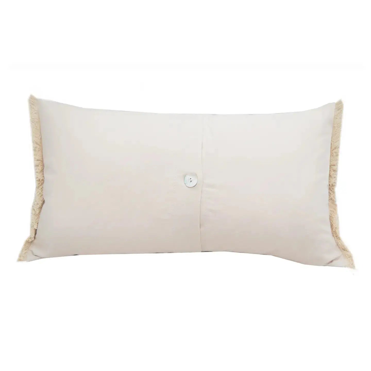 Sandpiper Embroidered Lumbar Pillow