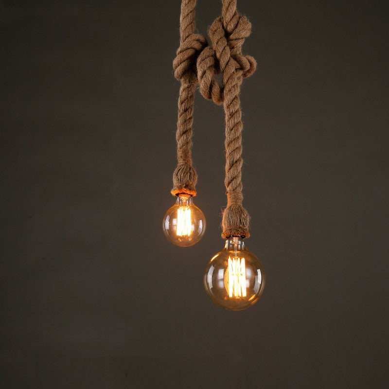 Hemp Rope Chandelier