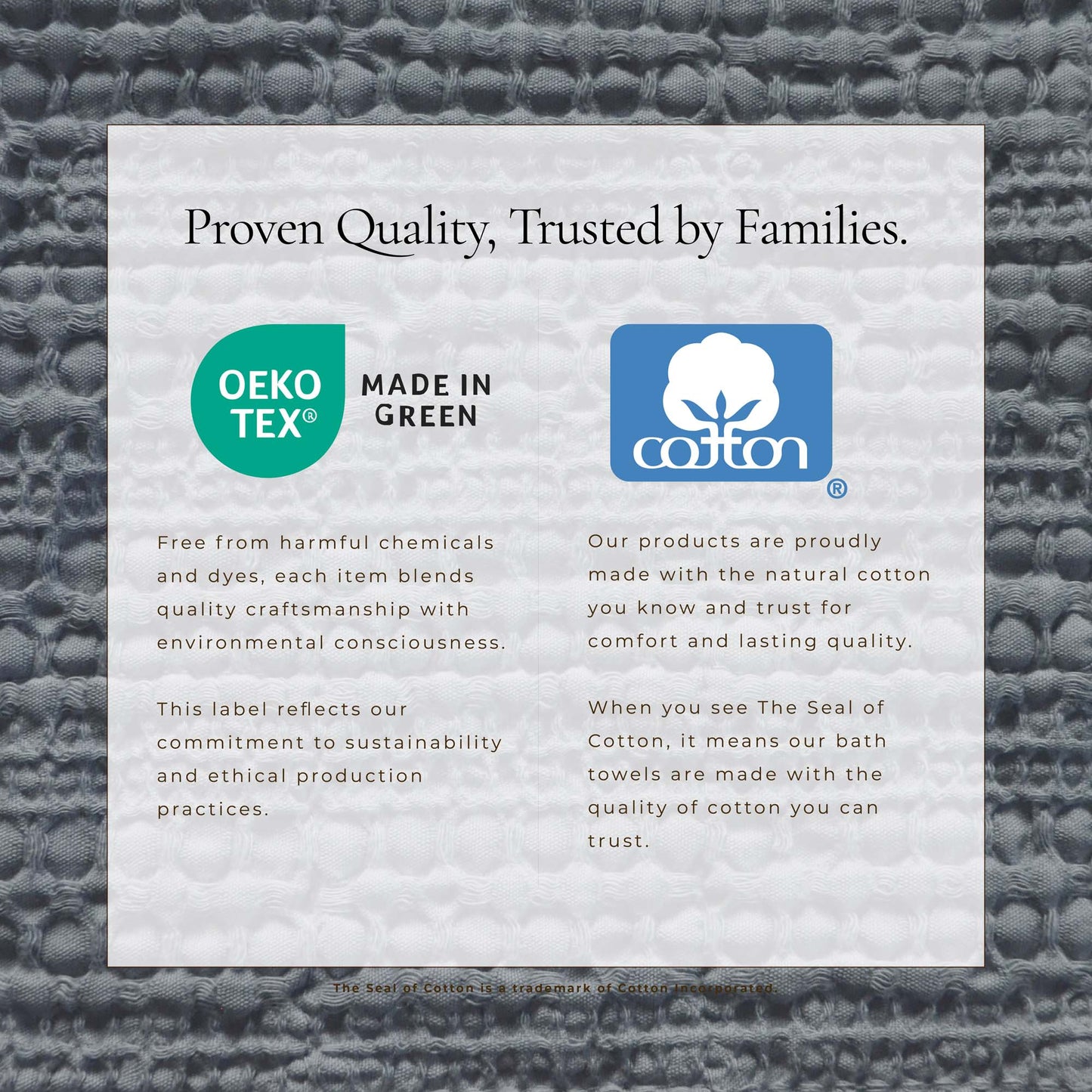 100% Cotton Honeycomb Waffle Garment Washed Quilt Set - Genevieve Collection