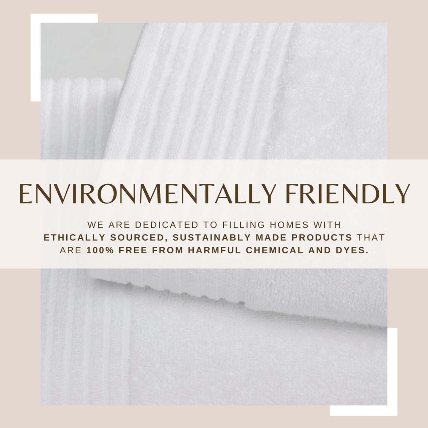 4 Pack Cotton Bath Towels