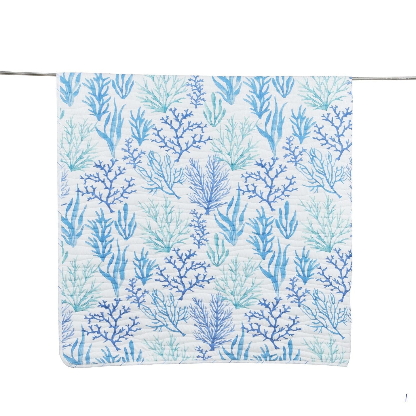 Blue Coral Quilt - Amelia Island