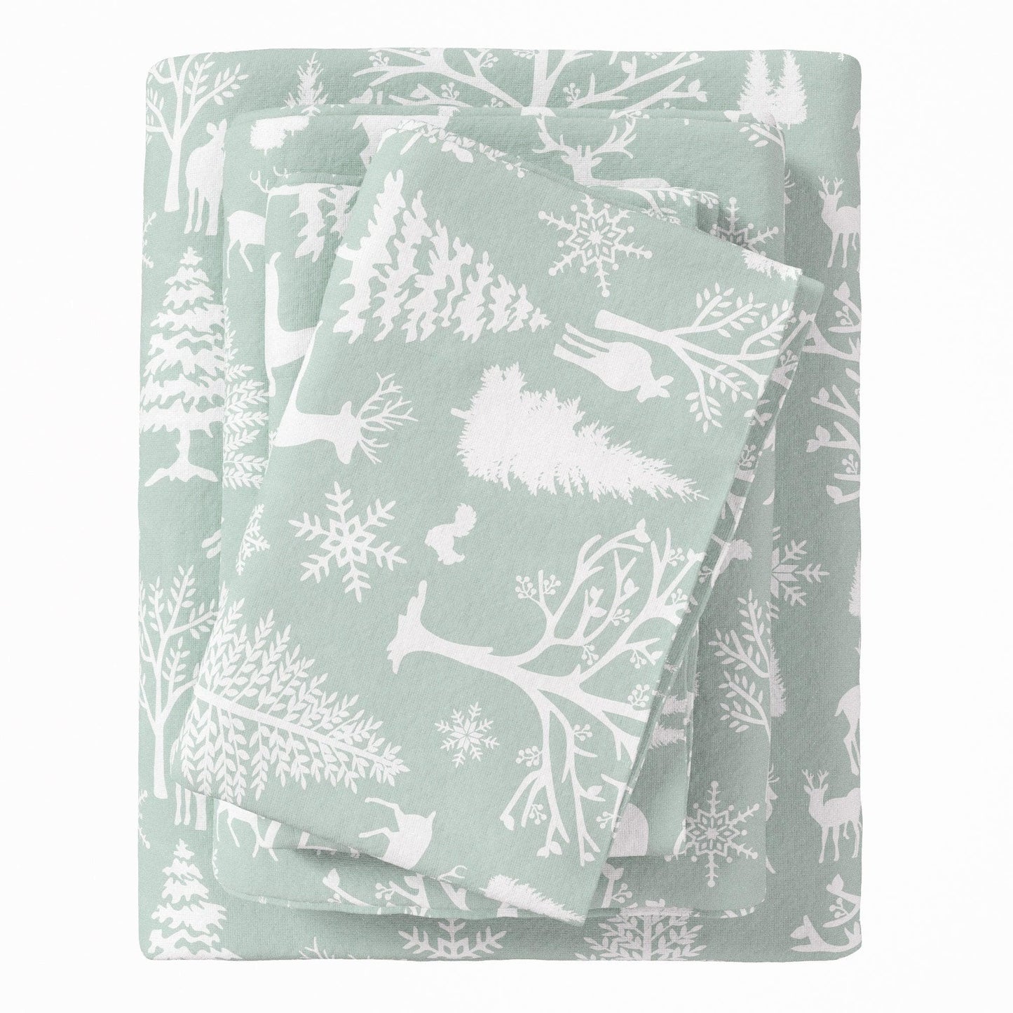 4-Piece Turkish Cotton Flannel Sheet - Lakeview Collection