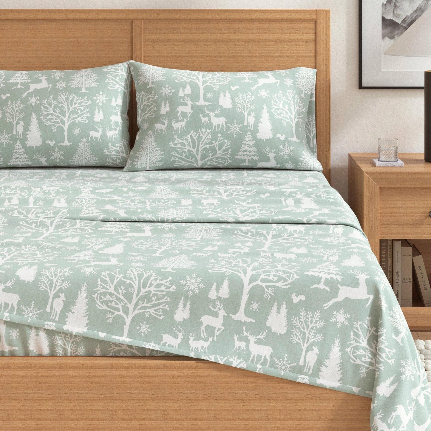 4-Piece Turkish Cotton Flannel Sheet - Lakeview Collection