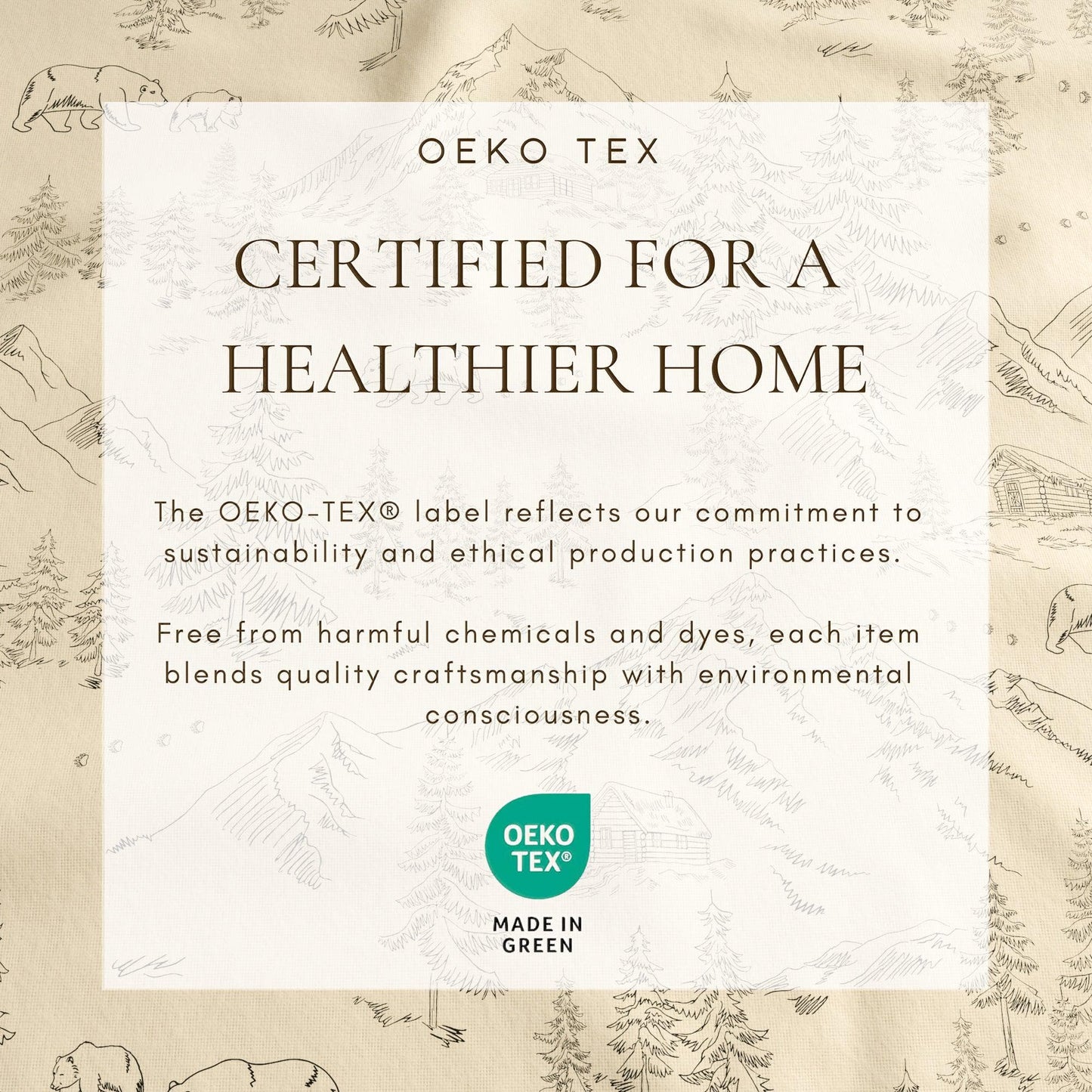 100% Turkish Cotton Flannel Sheets – Cozy Winter Lodge Patterns