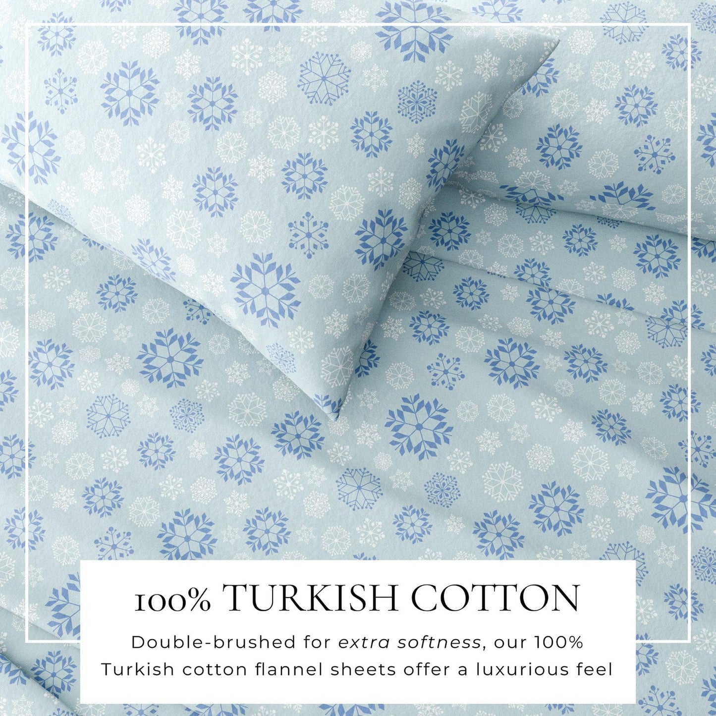 100% Turkish Cotton Flannel Sheets – Cozy Winter Lodge Patterns