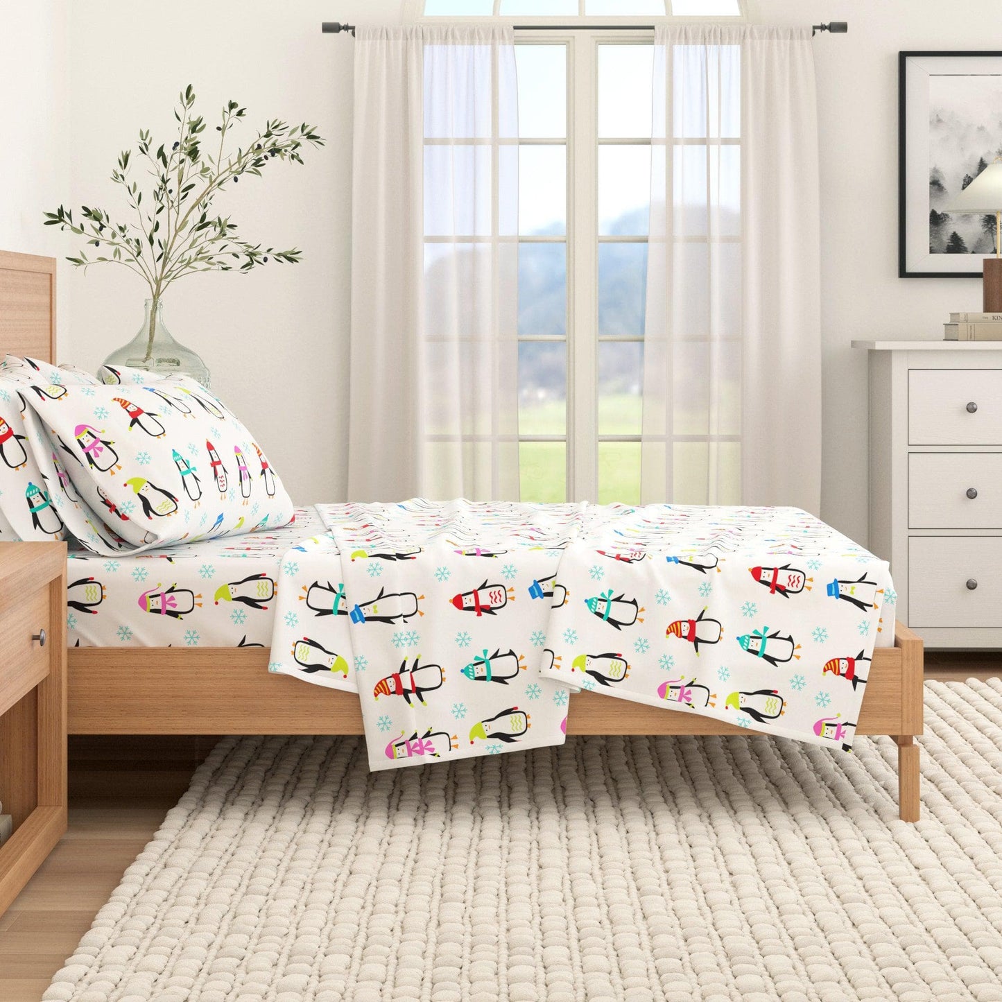 100% Turkish Cotton Flannel Sheets – Cozy Winter Lodge Patterns