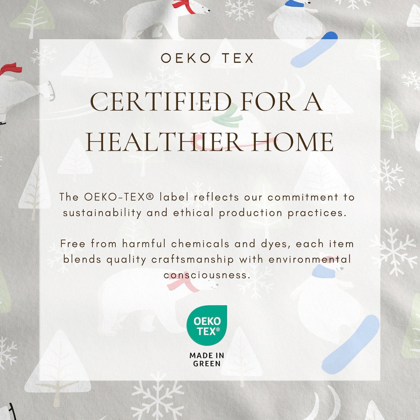 100% Turkish Cotton Flannel Sheets – Cozy Winter Lodge Patterns